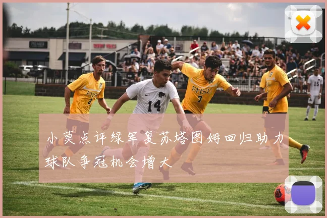 小莫点评绿军复苏塔图姆回归助力球队争冠机会增大